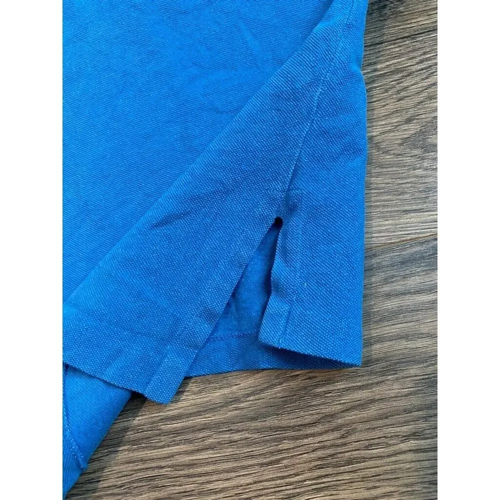 Mens Polo by Ralph Lauren short sleeve blue polo 100% cotton size L